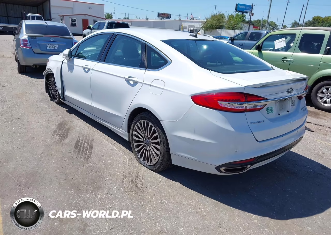 2018 Ford Fusion Titanium VIN:3FA6P0D96JR219633 - 3