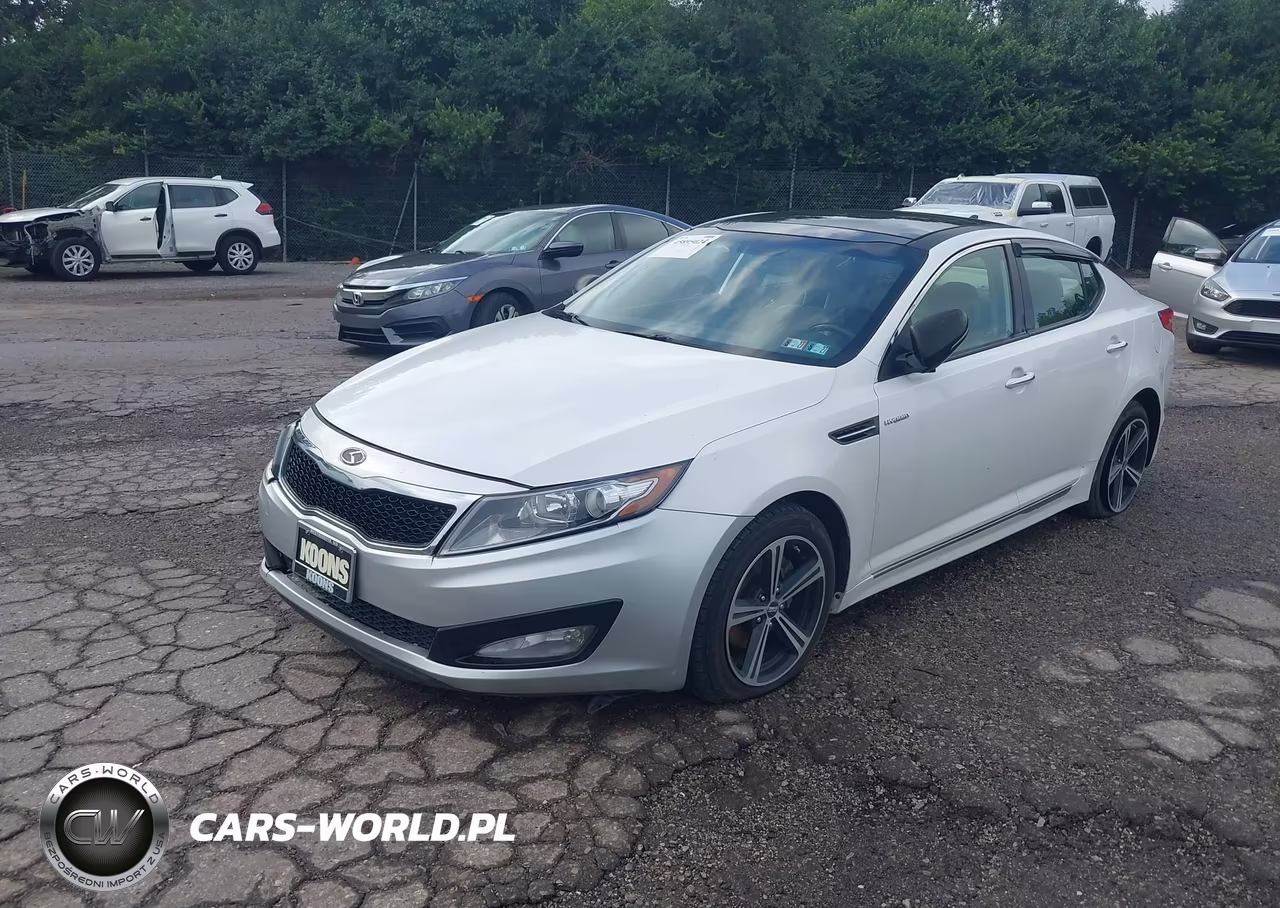 2013 Kia Optima Hybrid Ex VIN:KNAGM4AD5D5039460 - 2