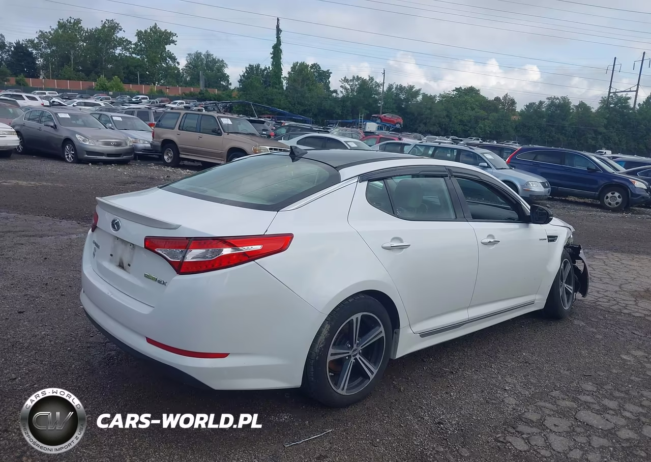 2013 Kia Optima Hybrid Ex VIN:KNAGM4AD5D5039460 - 4