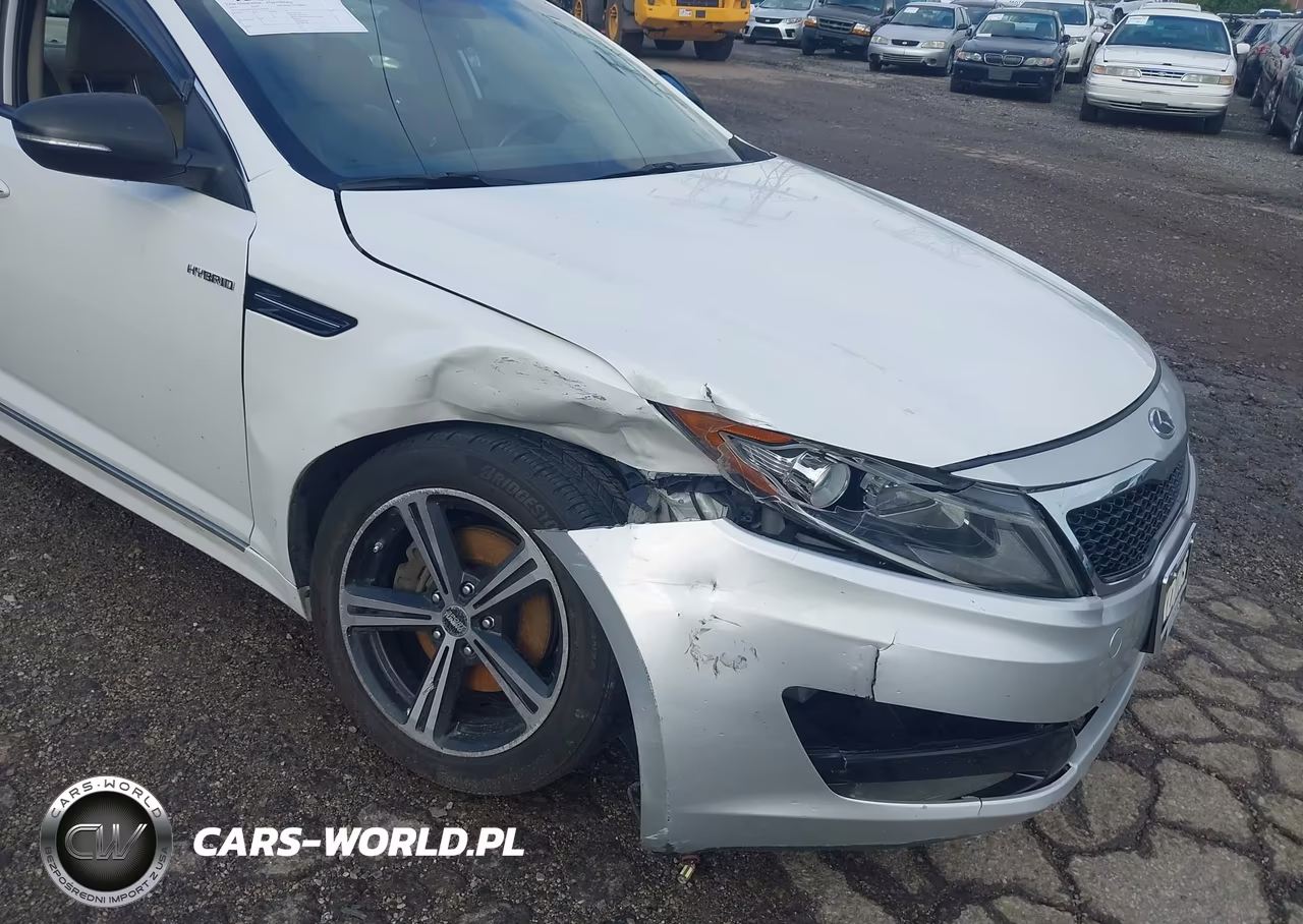 2013 Kia Optima Hybrid Ex VIN:KNAGM4AD5D5039460 - 6