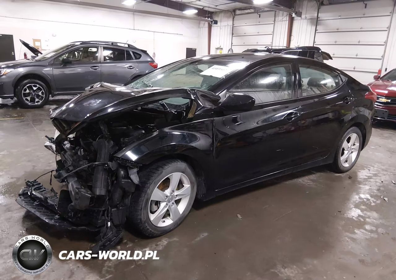 2013 Hyundai Elantra Gls VIN:KMHDH4AE8DU978686 - 2