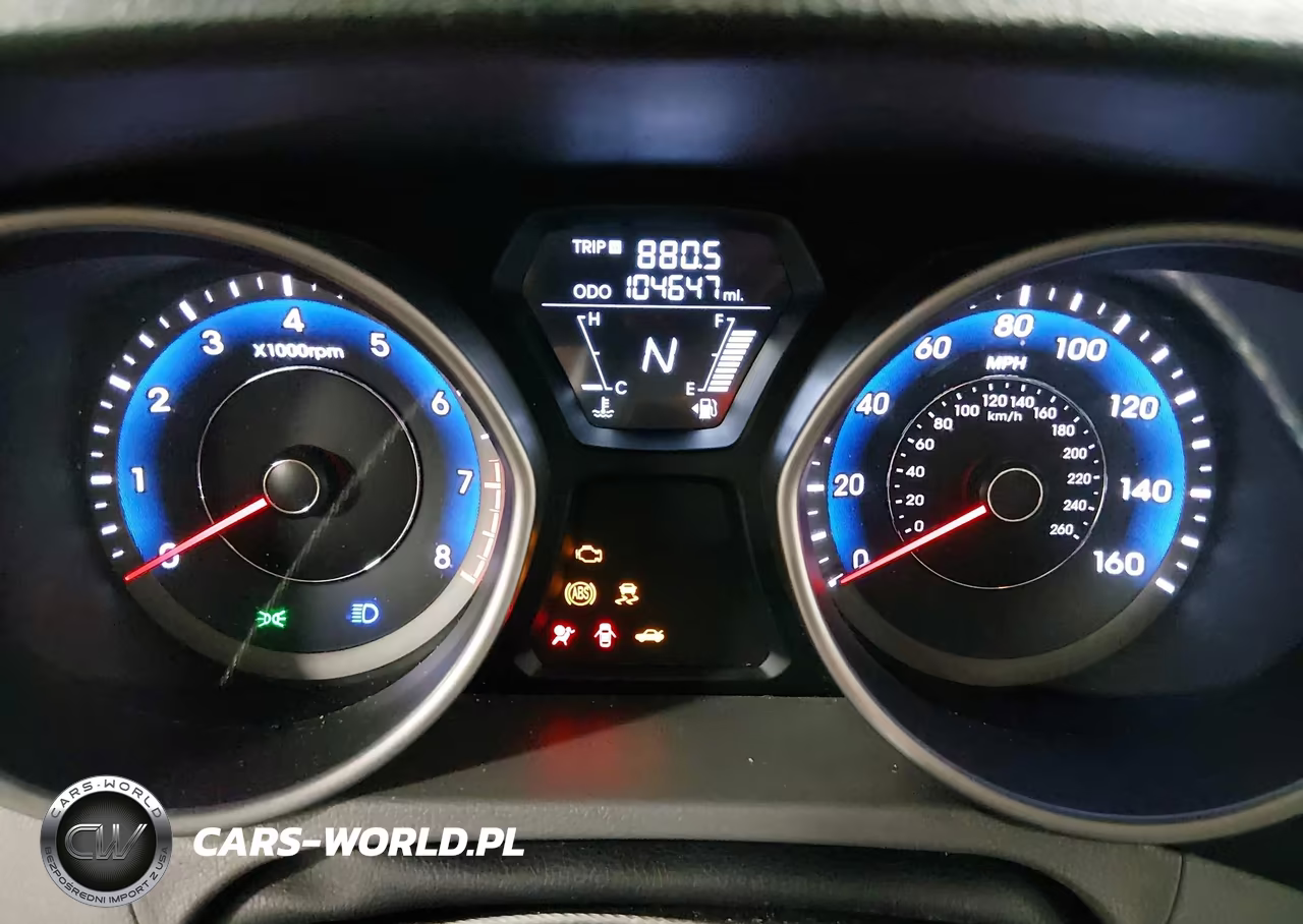 2013 Hyundai Elantra Gls VIN:KMHDH4AE8DU978686 - 7