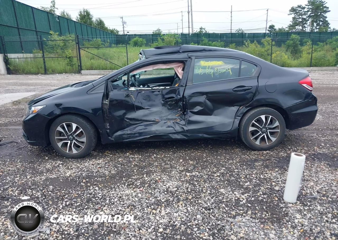 2013 Honda Civic Ex-L VIN:2HGFB2F96DH511995 - 14