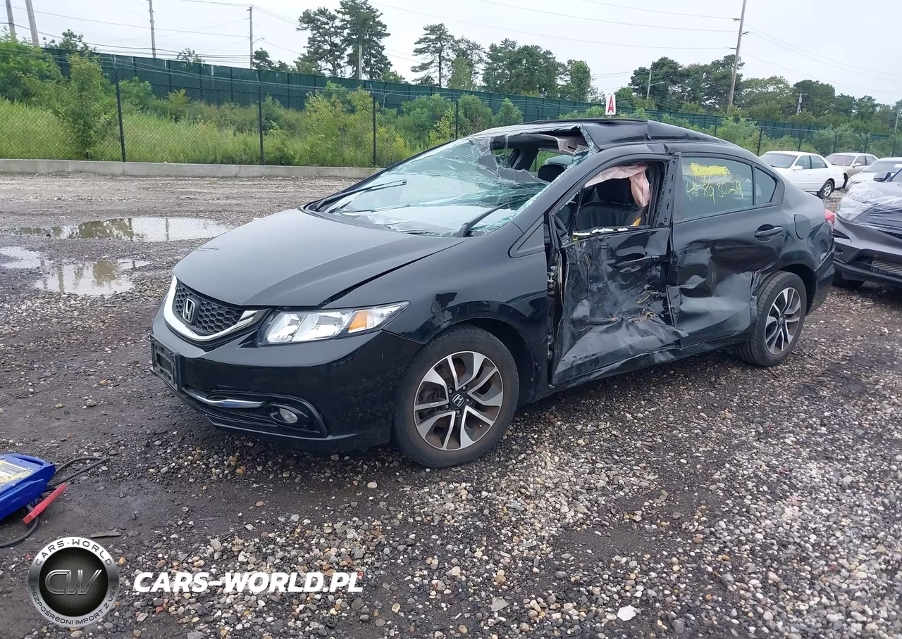 2013 Honda Civic Ex-L VIN:2HGFB2F96DH511995 - 2