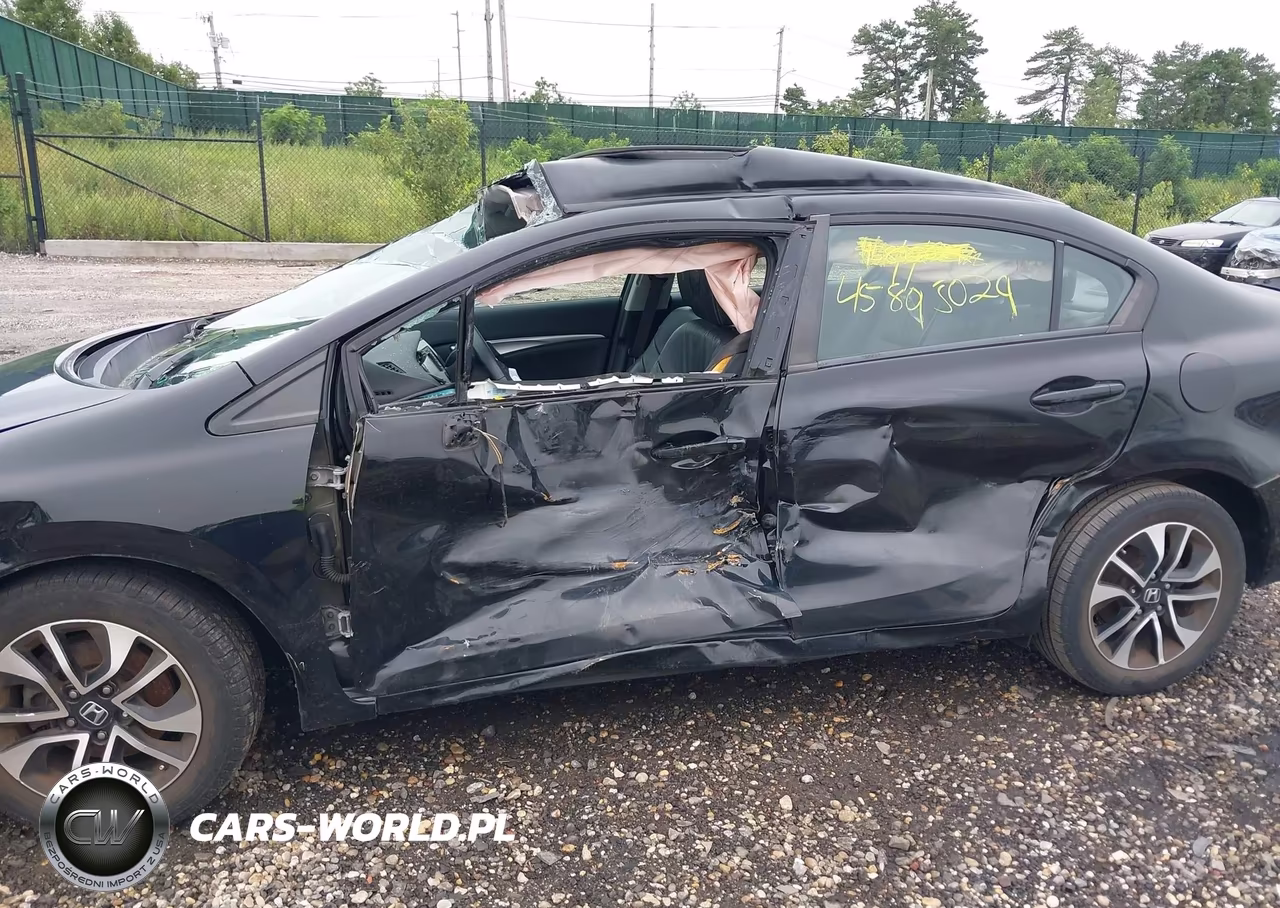 2013 Honda Civic Ex-L VIN:2HGFB2F96DH511995 - 6