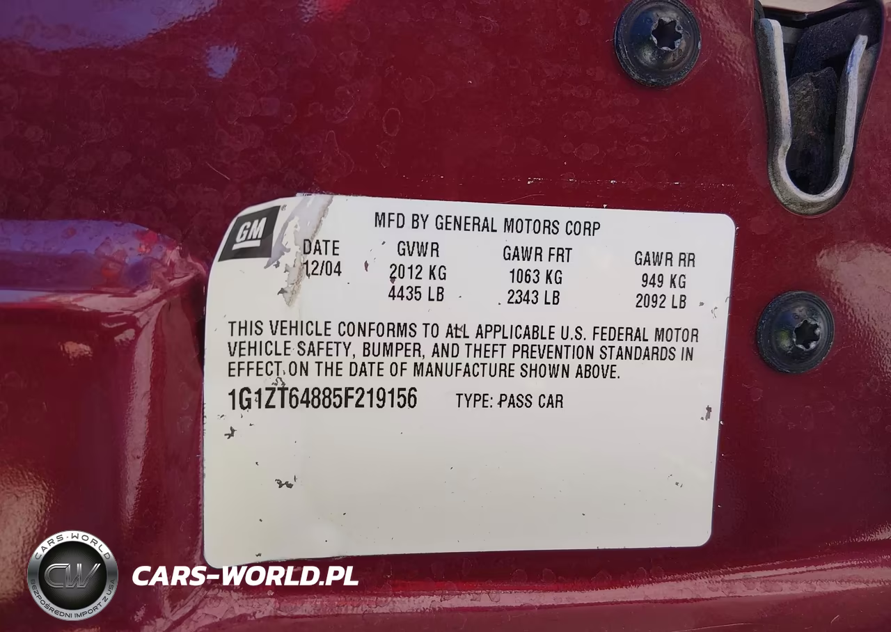 2005 Chevrolet Malibu Maxx Ls VIN:1G1ZT64885F219156 - 9
