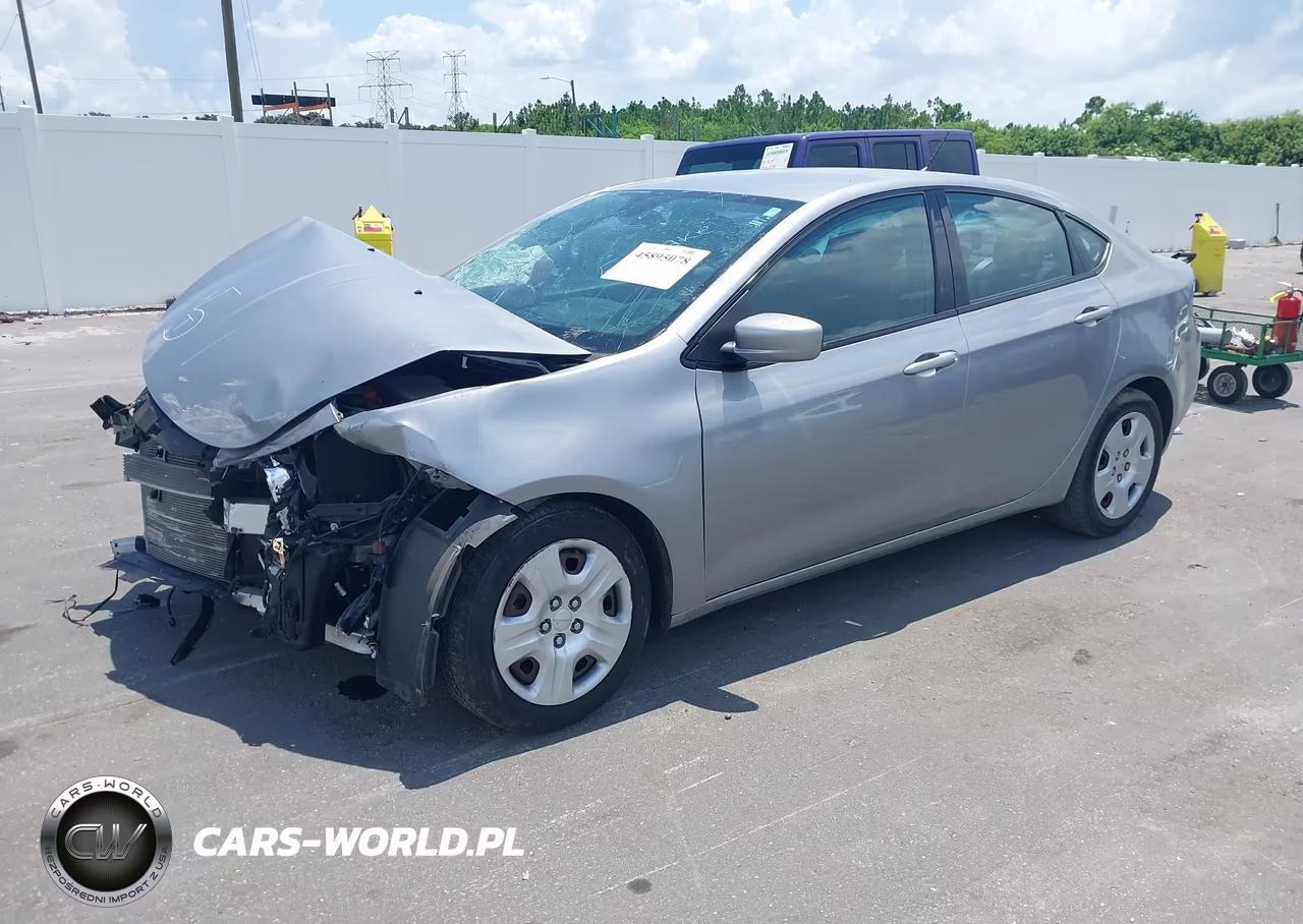 2015 Dodge Dart Se VIN:1C3CDFAA8FD301777 - 2