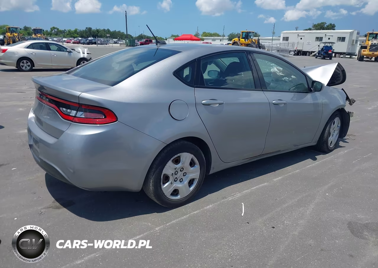 2015 Dodge Dart Se VIN:1C3CDFAA8FD301777 - 4