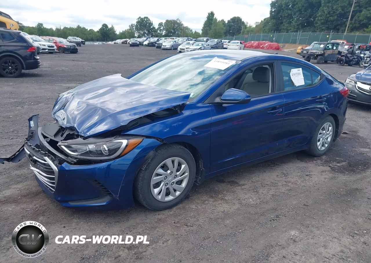 2017 Hyundai Elantra Se VIN:5NPD74LF5HH176383 - 2