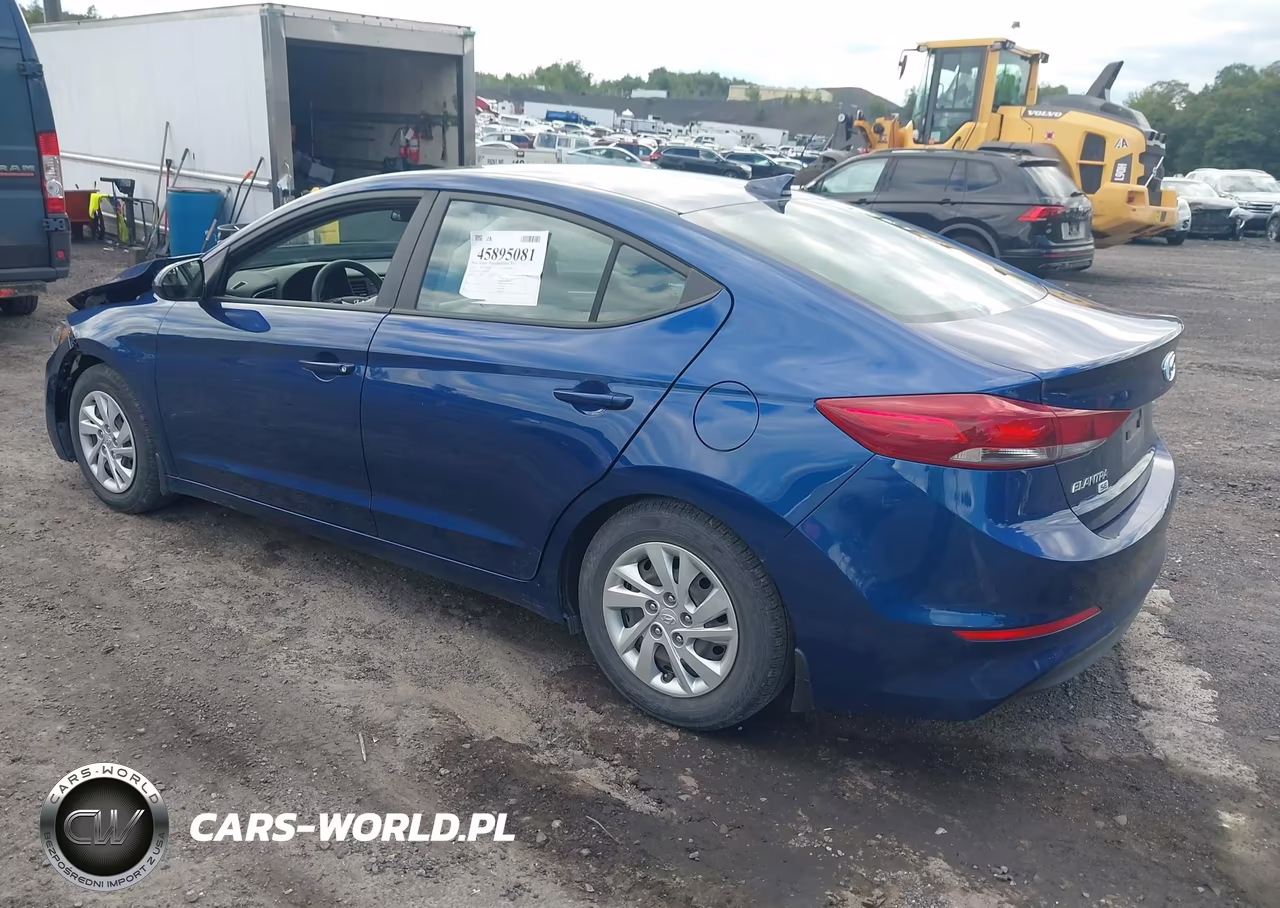 2017 Hyundai Elantra Se VIN:5NPD74LF5HH176383 - 3