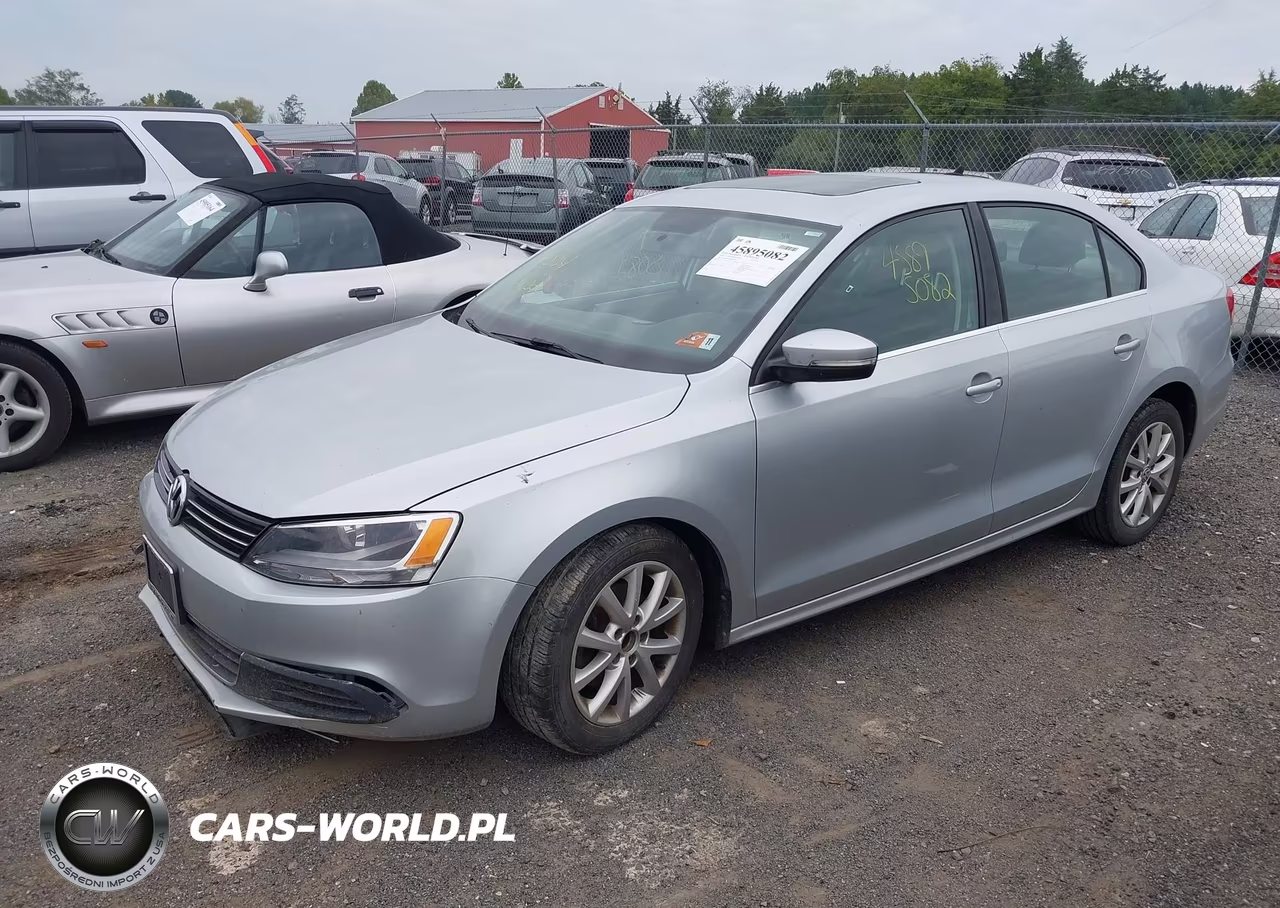 2014 Volkswagen Jetta 1.8T Se VIN:3VWD07AJ1EM444796 - 2