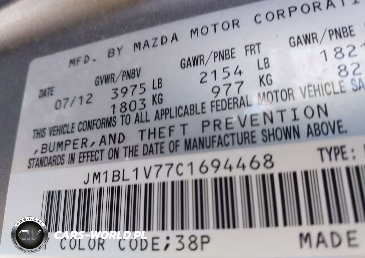 2012 Mazda Mazda3 I Touring VIN:JM1BL1V77C1694468 - 9