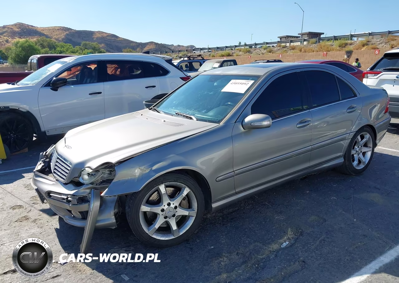 2007 Mercedes-Benz C 230 Sport VIN:WDBRF52H07A929565 - 2
