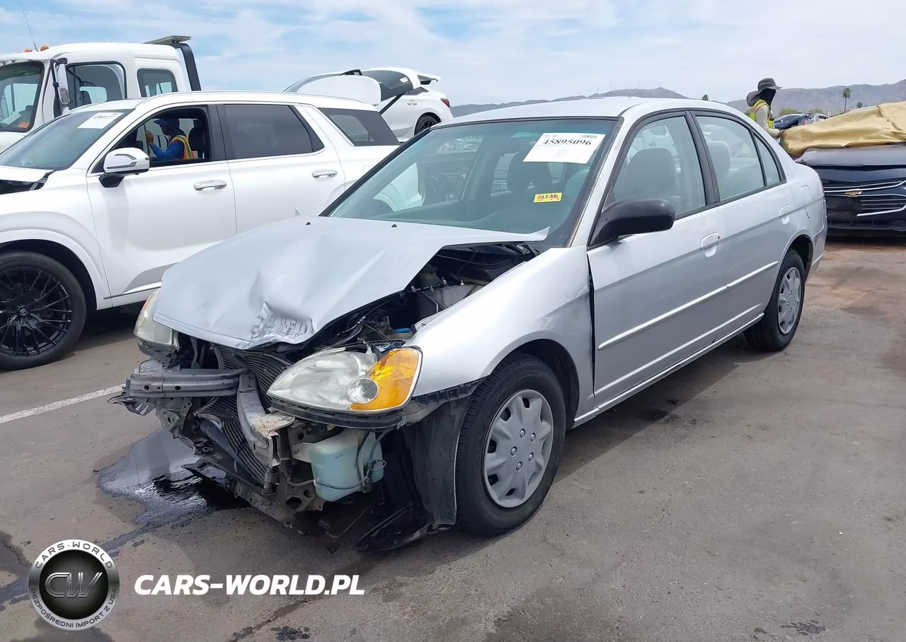 2003 Honda Civic Lx VIN:2HGES16523H520291 - 2