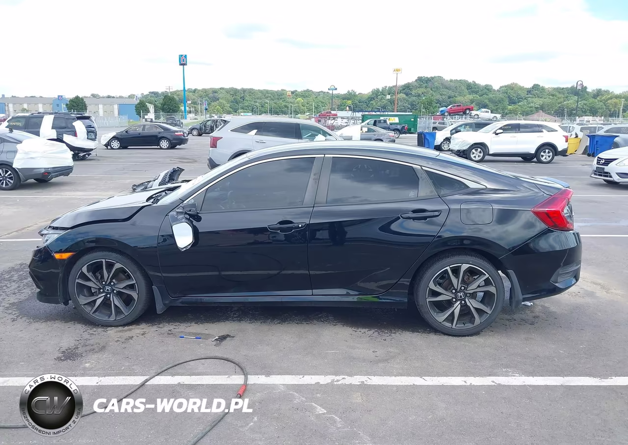 2019 Honda Civic Sport VIN:2HGFC2F88KH534924 - 14