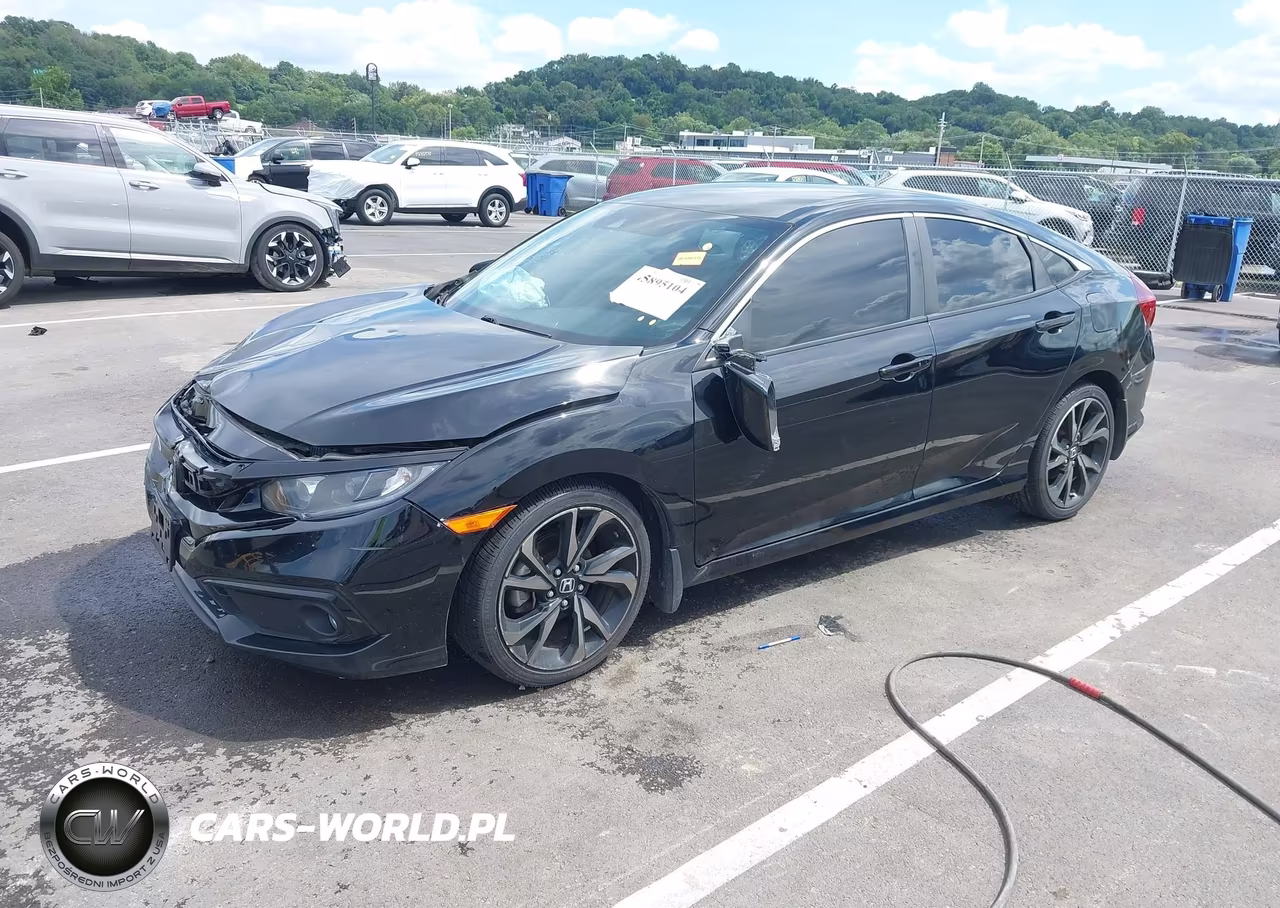 2019 Honda Civic Sport VIN:2HGFC2F88KH534924 - 2