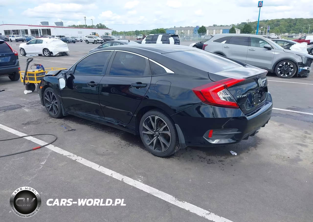 2019 Honda Civic Sport VIN:2HGFC2F88KH534924 - 3