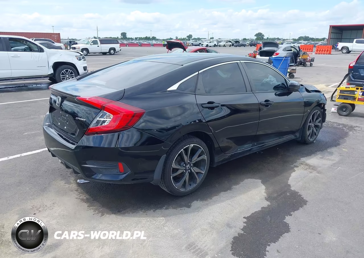 2019 Honda Civic Sport VIN:2HGFC2F88KH534924 - 4