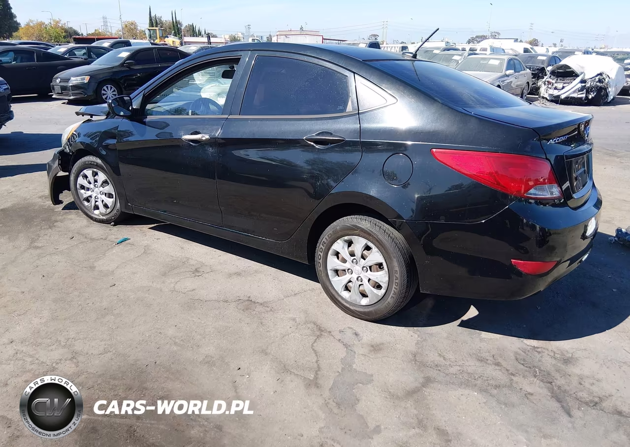 2015 Hyundai Accent Gls VIN:KMHCT4AE8FU822578 - 3
