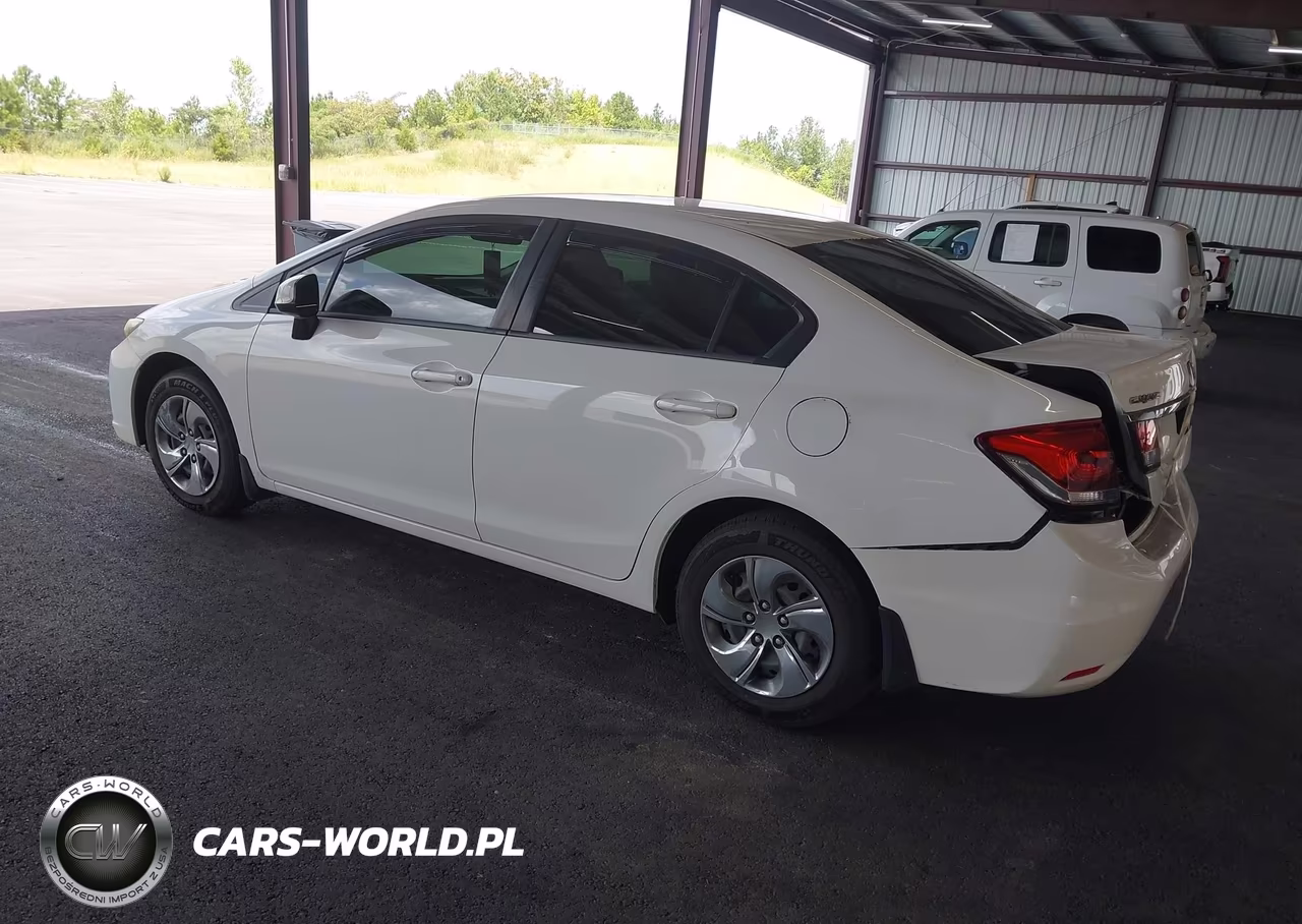 2013 Honda Civic Lx VIN:19XFB2F50DE010298 - 3