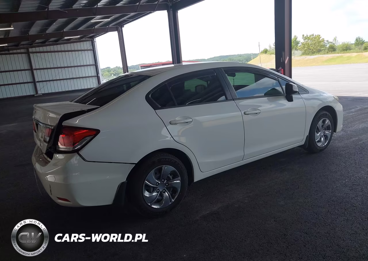 2013 Honda Civic Lx VIN:19XFB2F50DE010298 - 4