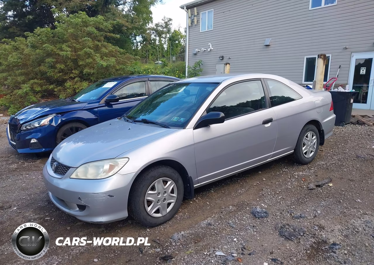 2005 Honda Civic Vp VIN:1HGEM21345L062507 - 2