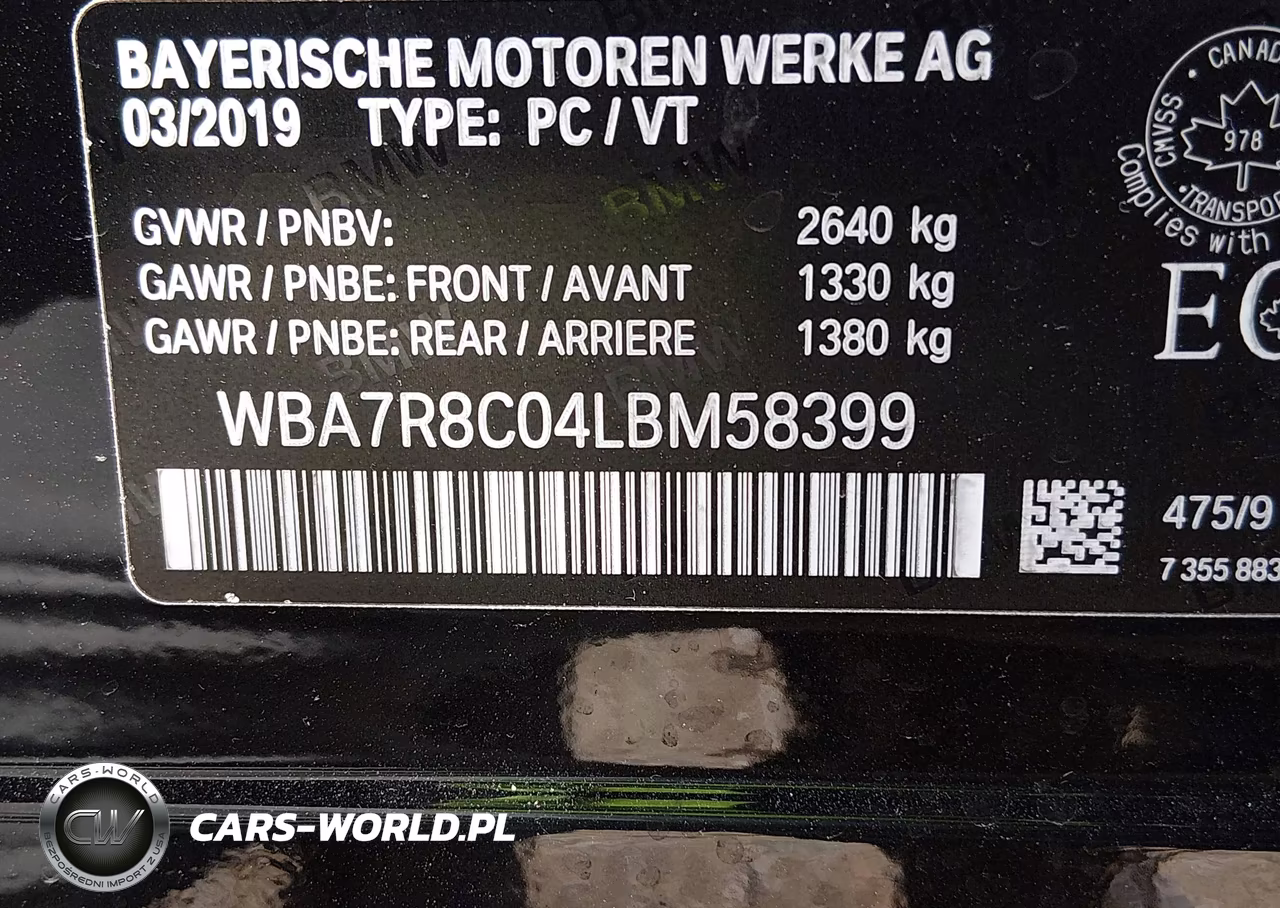 2020 BMW 750I xDrive VIN:WBA7R8C04LBM58399 - 9