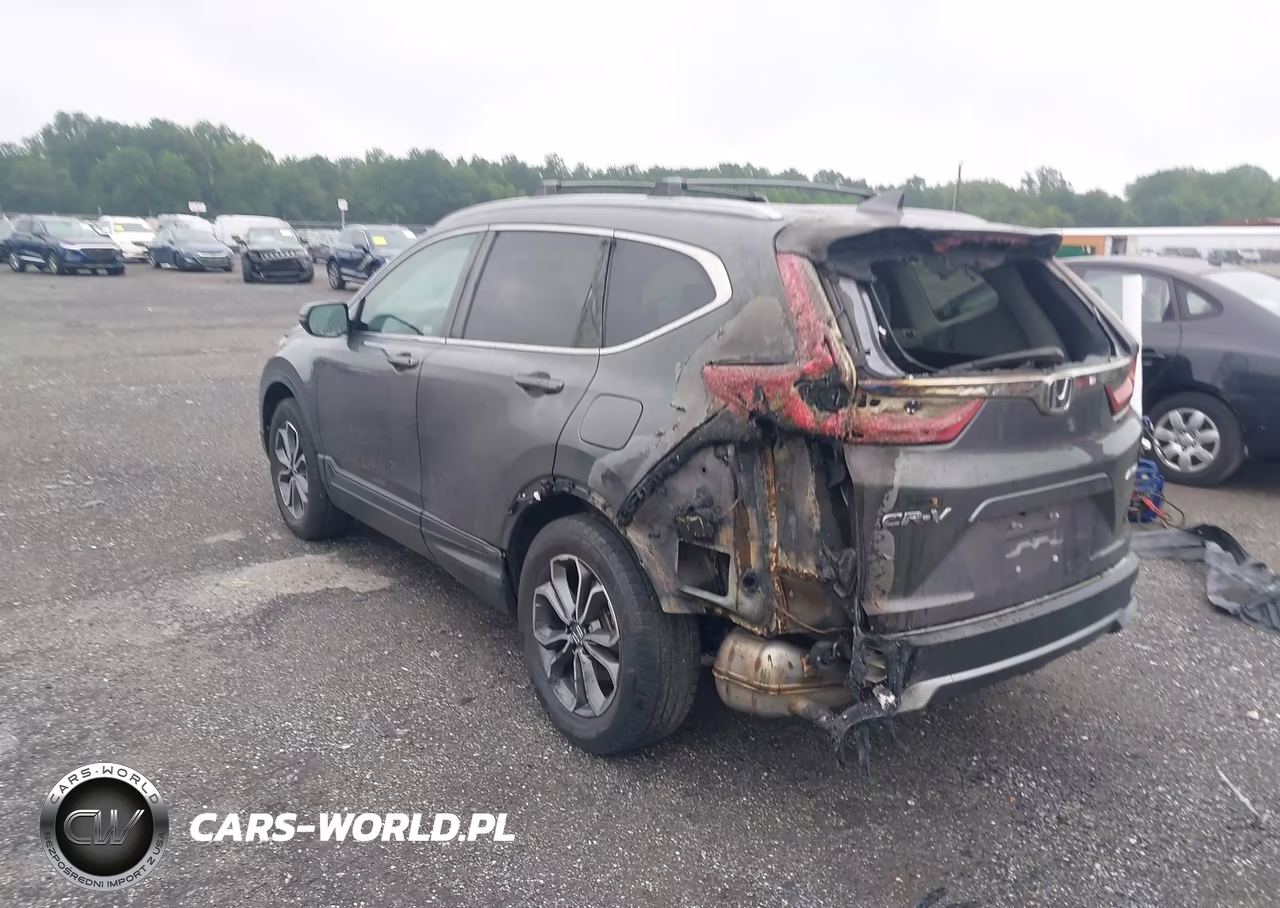 2021 Honda Cr-V Awd Ex VIN:2HKRW2H53MH656574 - 3