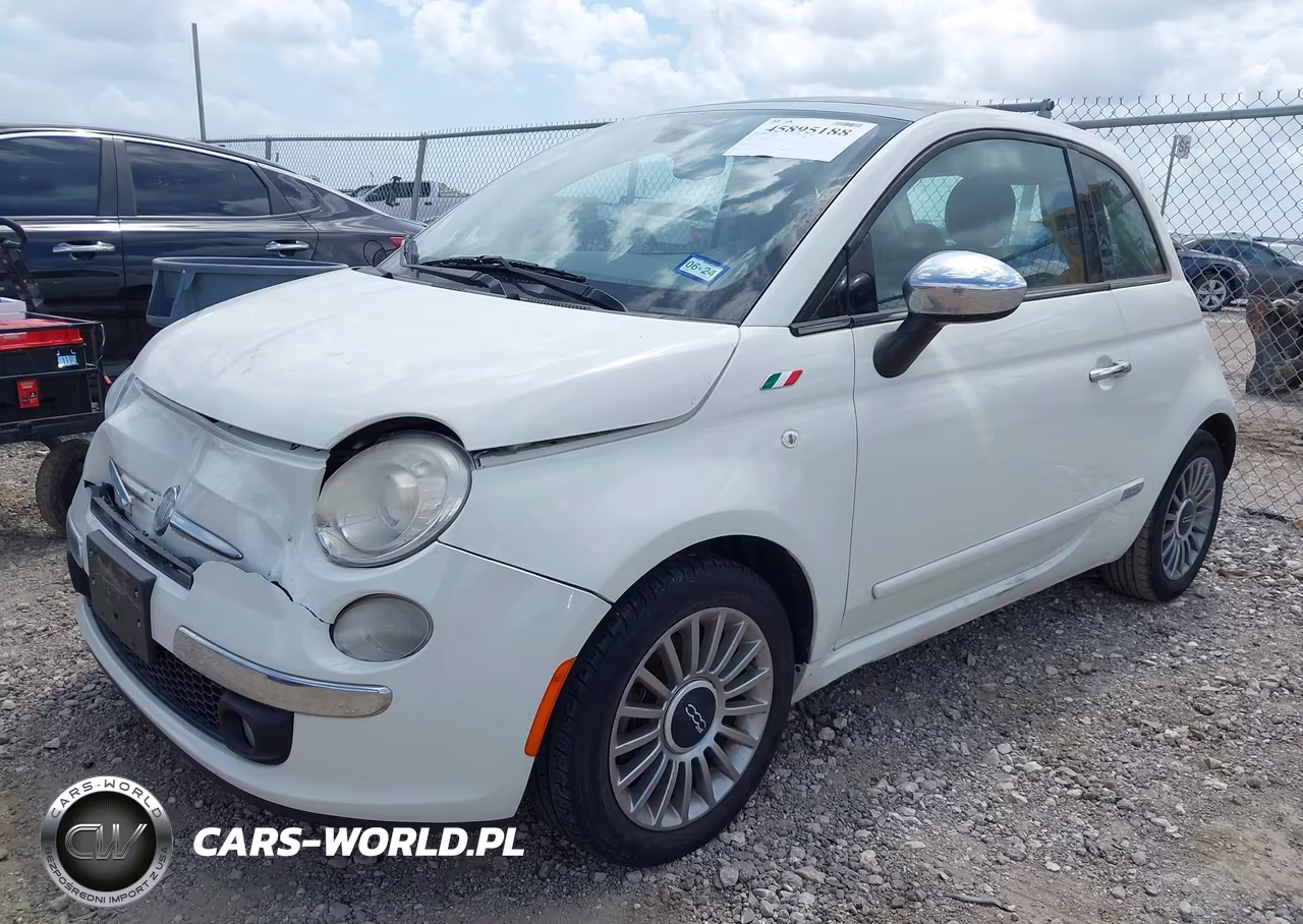 2012 Fiat 500 Lounge VIN:3C3CFFCR3CT105331 - 2