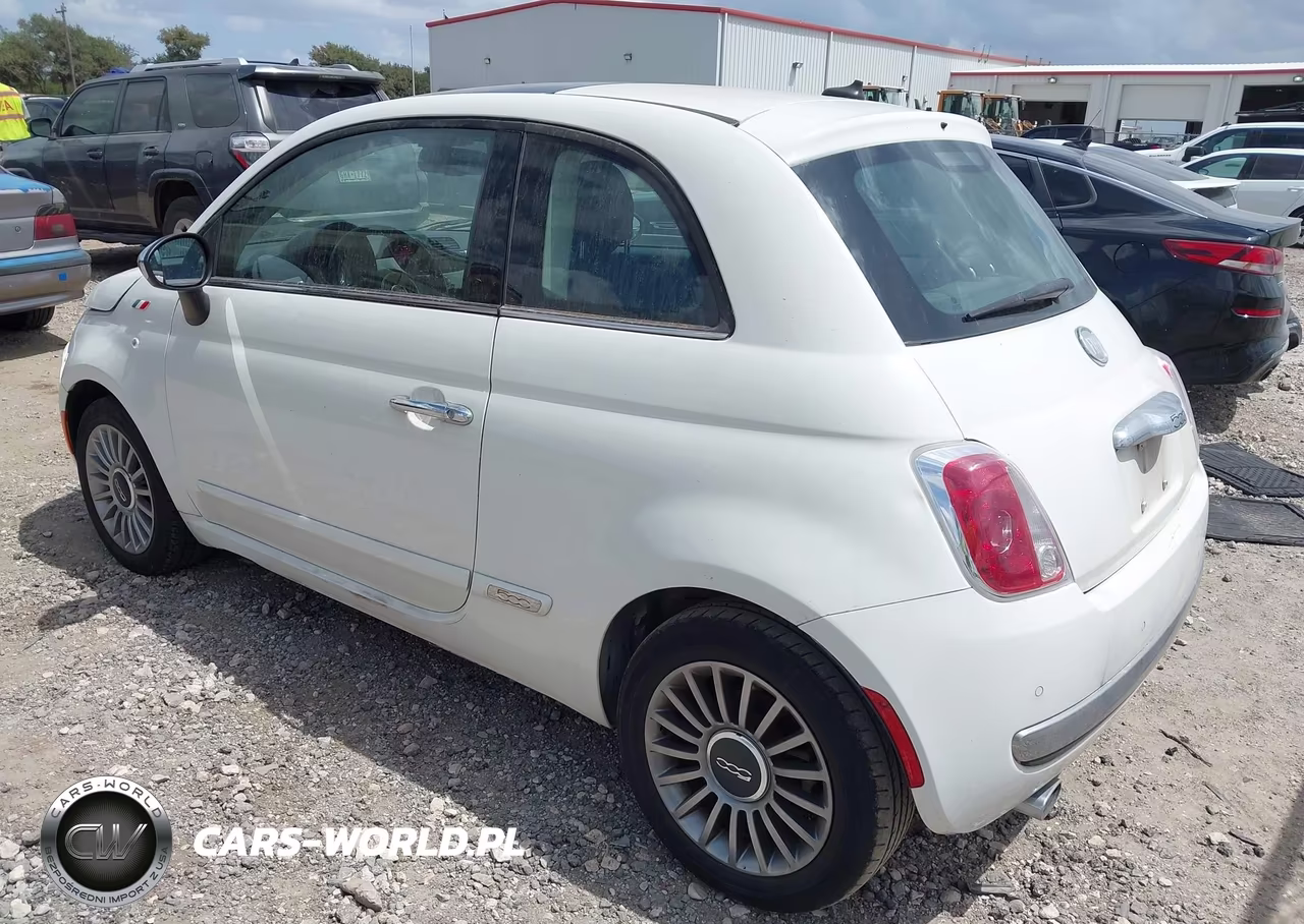 2012 Fiat 500 Lounge VIN:3C3CFFCR3CT105331 - 3