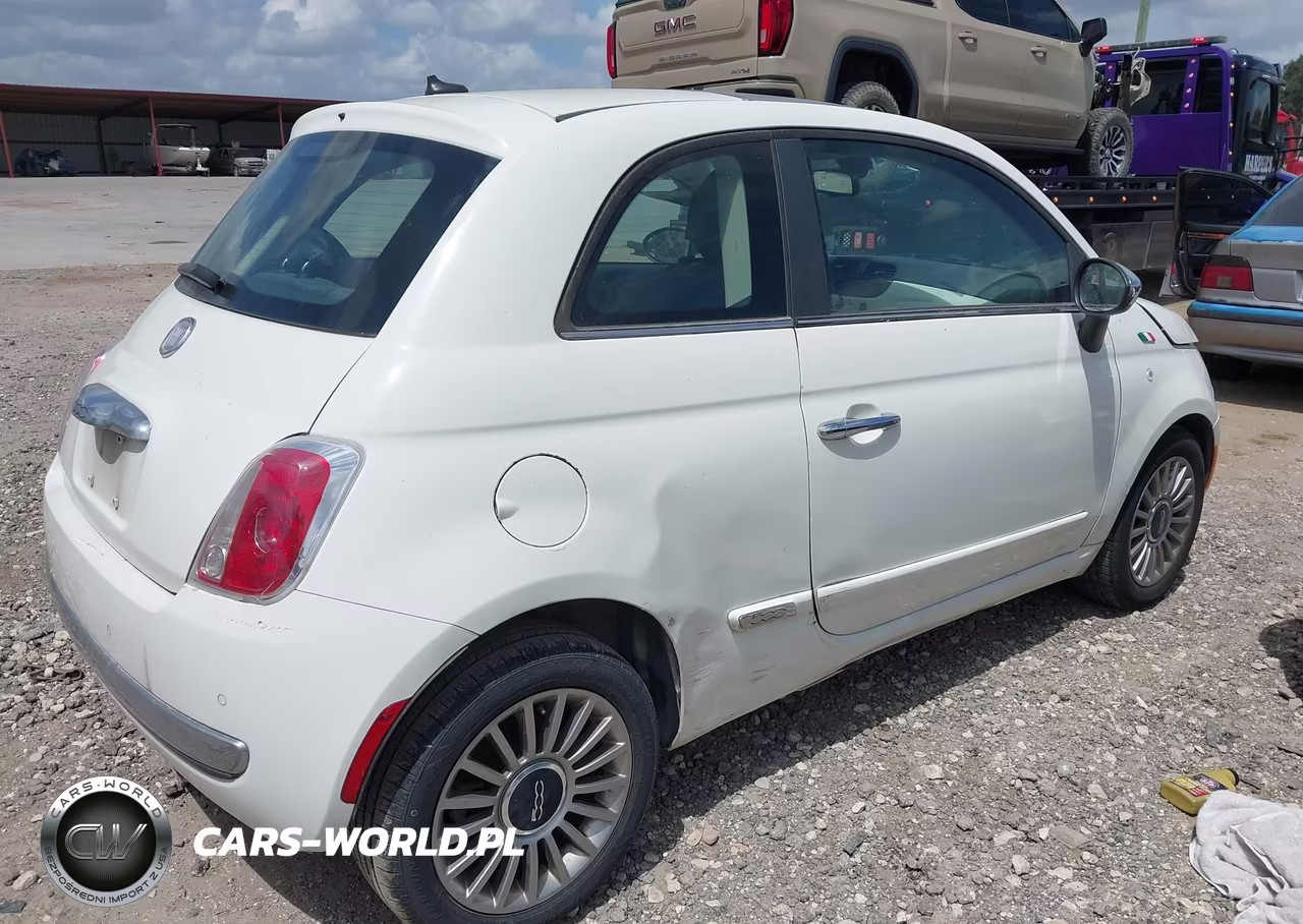2012 Fiat 500 Lounge VIN:3C3CFFCR3CT105331 - 4