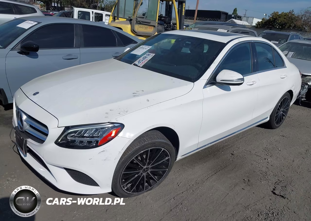 2019 Mercedes-Benz C 300 VIN:55SWF8DB4KU296968 - 2