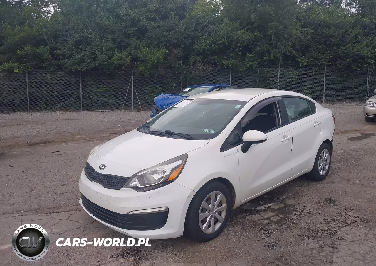 2016 Kia Rio Lx VIN:KNADM4A35G6576337 - 2