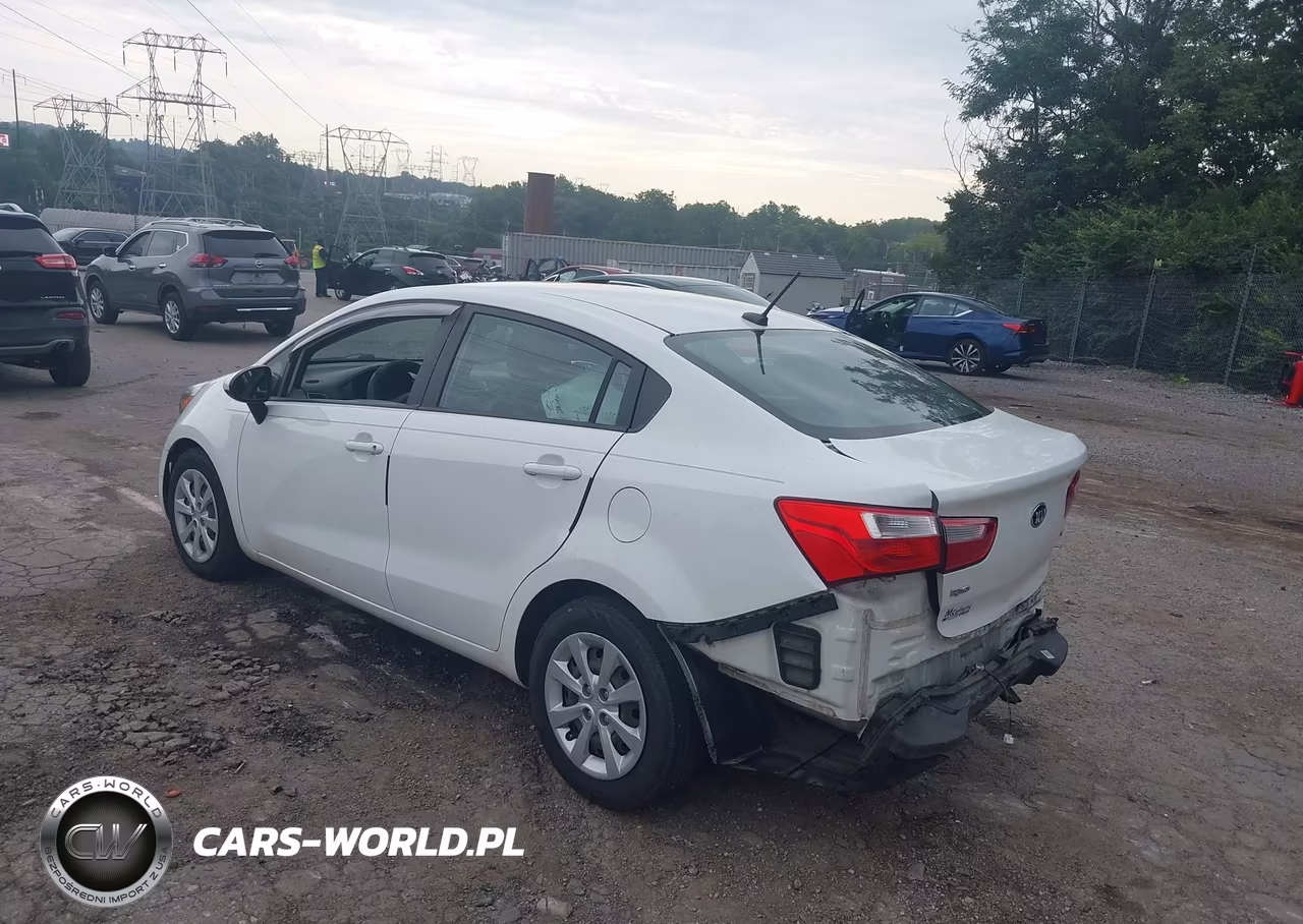2016 Kia Rio Lx VIN:KNADM4A35G6576337 - 3