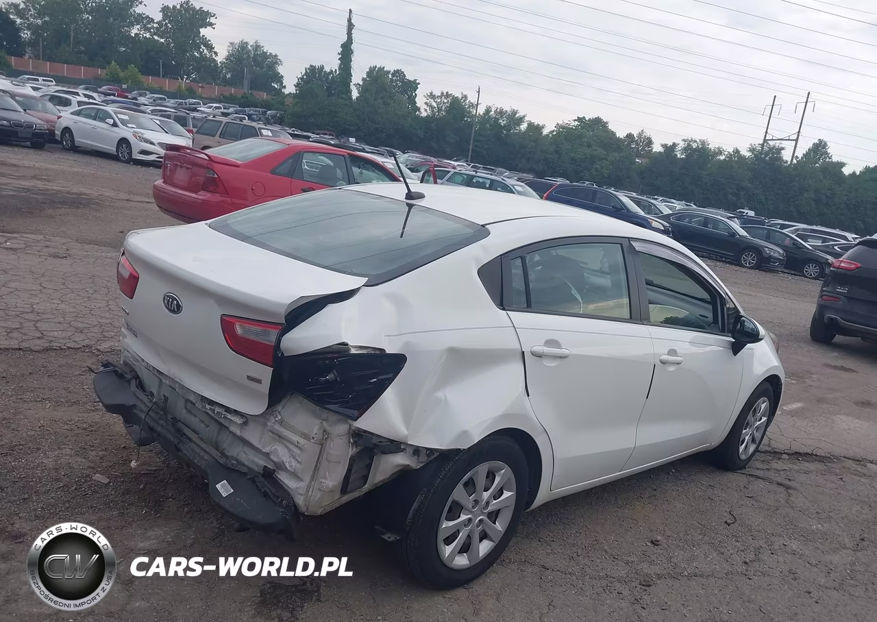 2016 Kia Rio Lx VIN:KNADM4A35G6576337 - 4