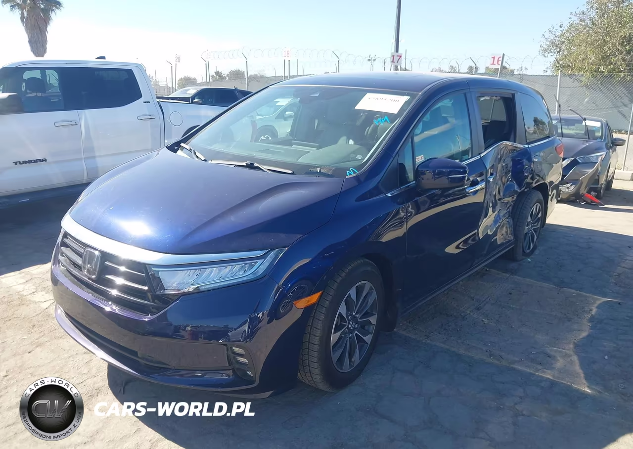 2023 Honda Odyssey Ex-L VIN:5FNRL6H65PB055033 - 2