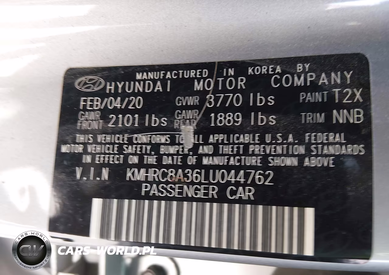 2020 Hyundai Venue Sel VIN:KMHRC8A36LU044762 - 9