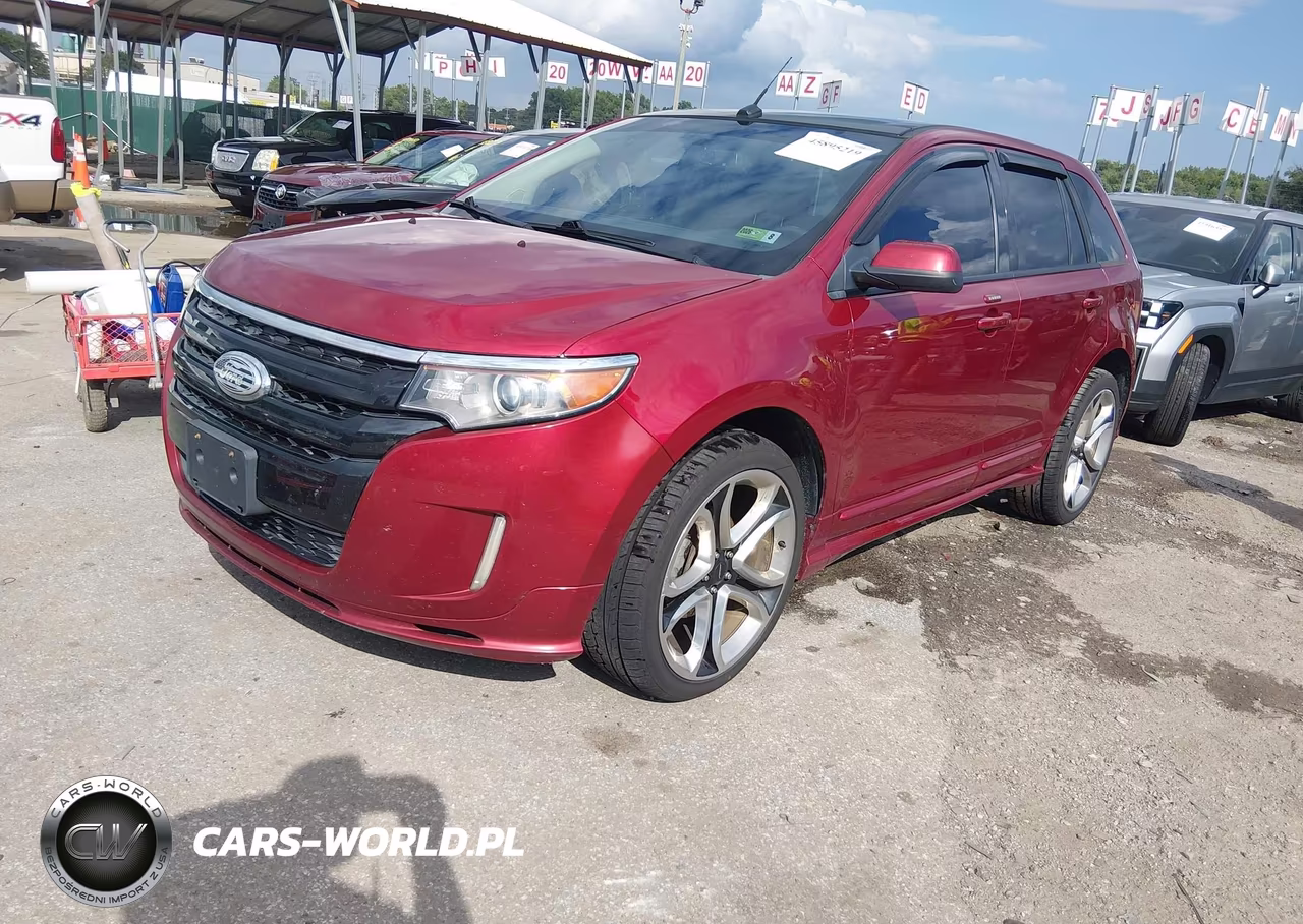 2013 Ford Edge Sport VIN:2FMDK4AK3DBC77521 - 2