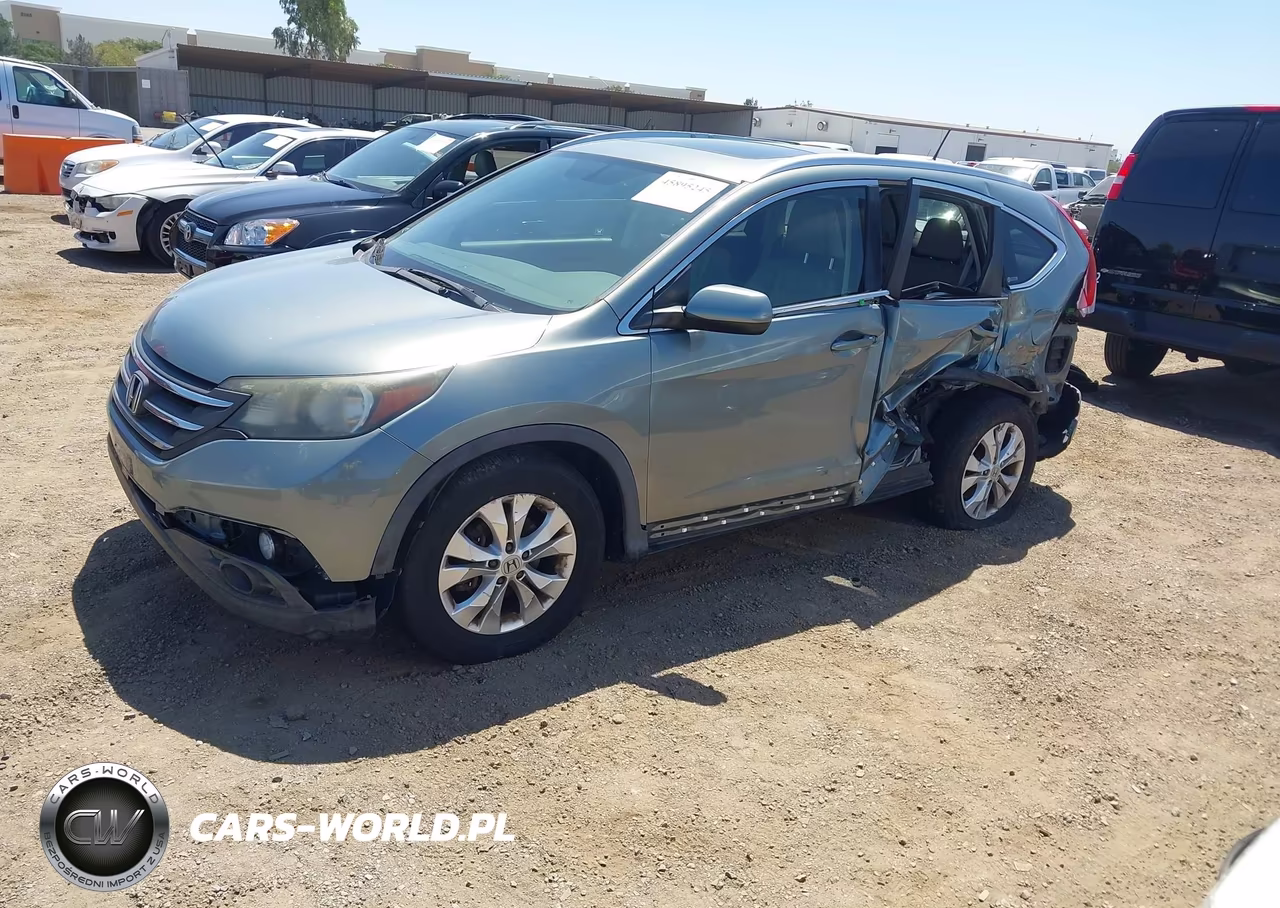 2012 Honda Cr-V Ex-L VIN:JHLRM4H75CC010663 - 2