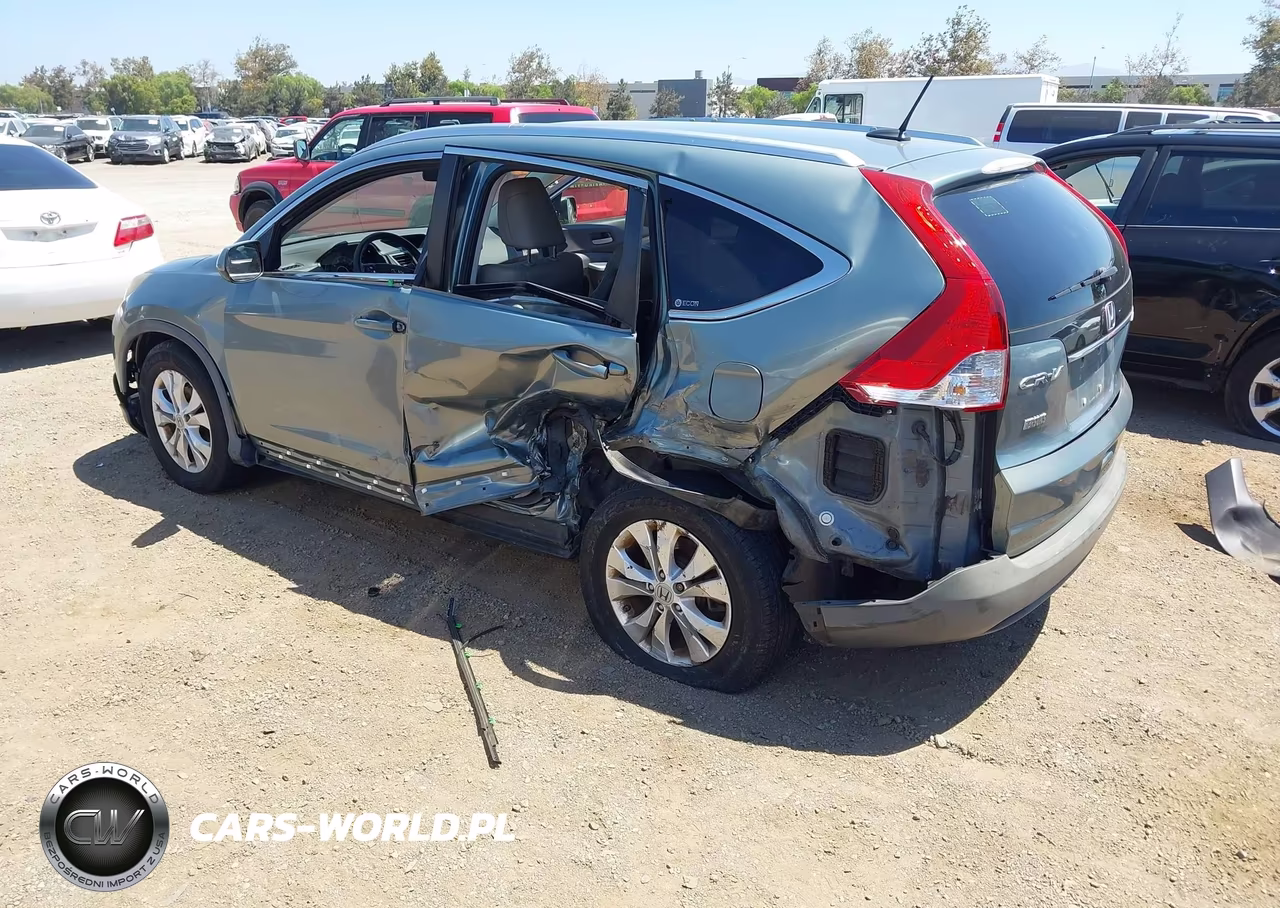 2012 Honda Cr-V Ex-L VIN:JHLRM4H75CC010663 - 3