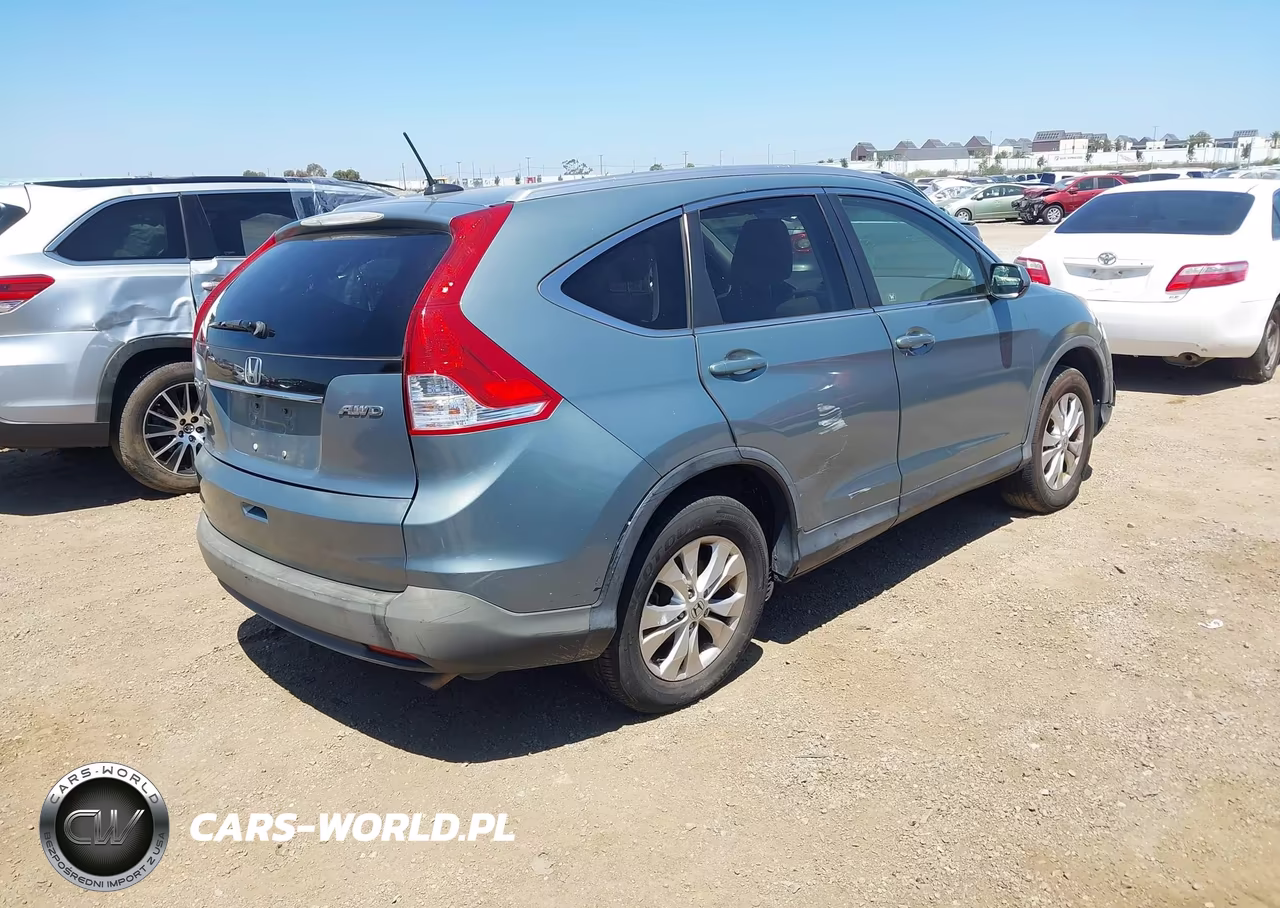 2012 Honda Cr-V Ex-L VIN:JHLRM4H75CC010663 - 4