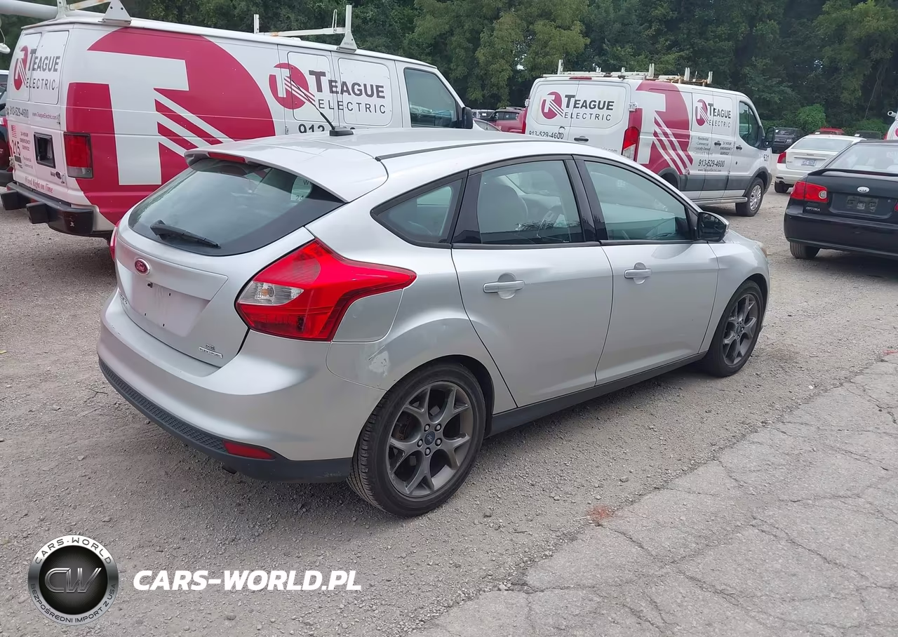 2014 Ford Focus Se VIN:1FADP3K24EL151299 - 4