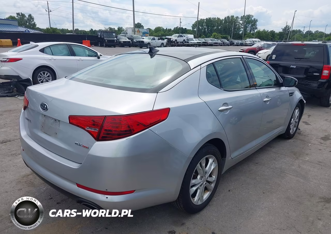 2012 Kia Optima Ex VIN:5XXGN4A7XCG014493 - 4