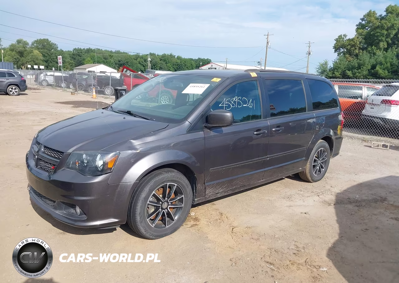 2017 Dodge Grand Caravan Gt VIN:2C4RDGEG4HR673126 - 2