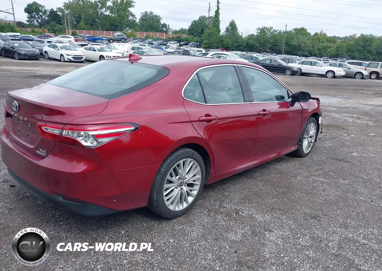 2020 Toyota Camry Hybrid Xle VIN:4T1F31AK8LU017242 - 4