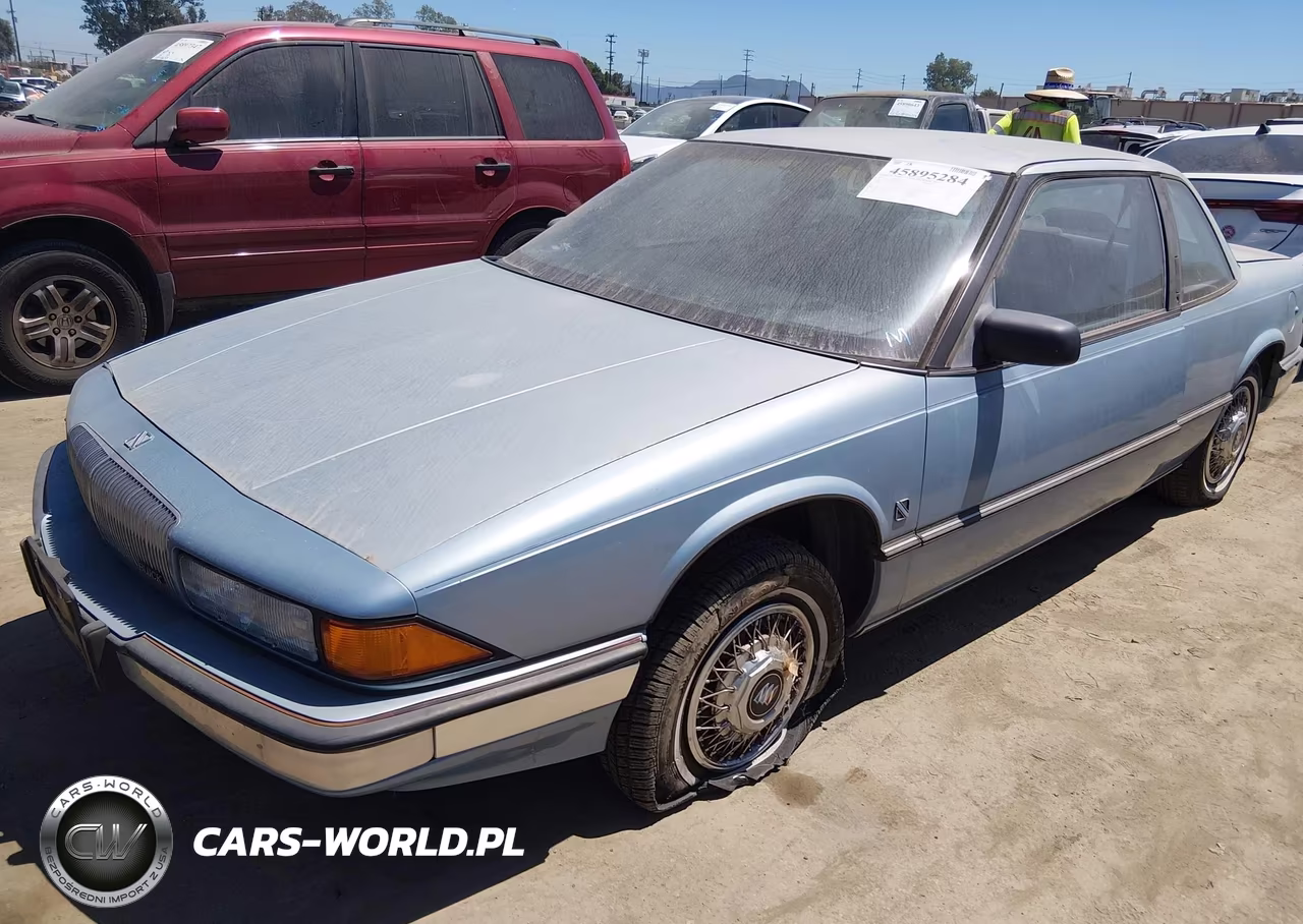 1988 Buick Regal Custom VIN:2G4WB14W7J1458340 - 2