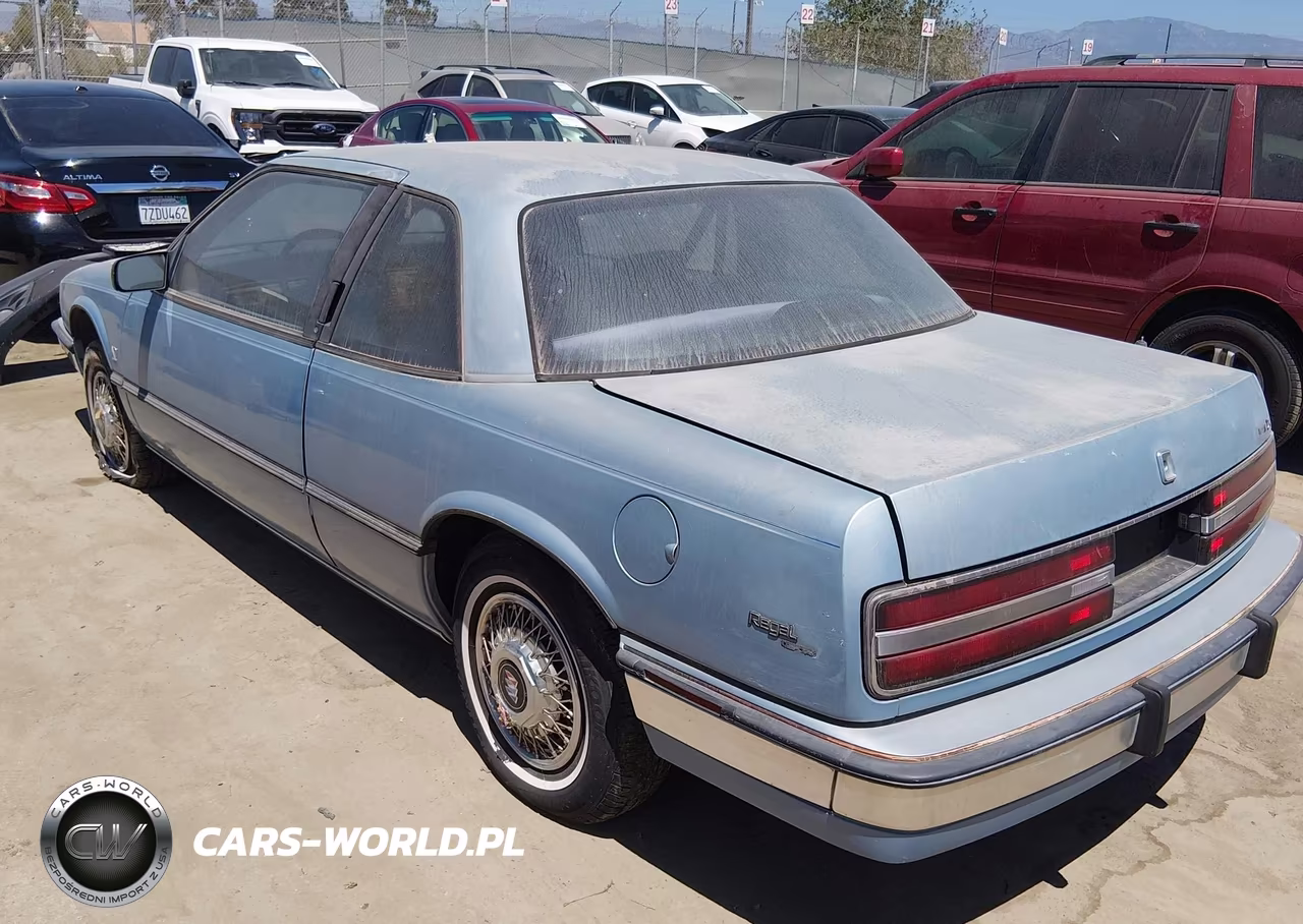1988 Buick Regal Custom VIN:2G4WB14W7J1458340 - 3