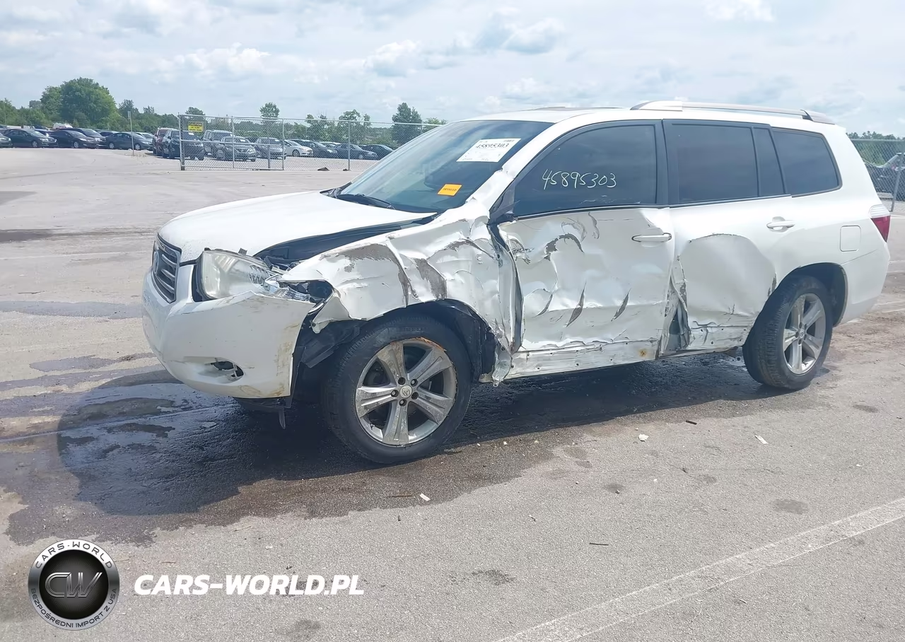 2008 Toyota Highlander Sport VIN:JTEES43A182077922 - 2