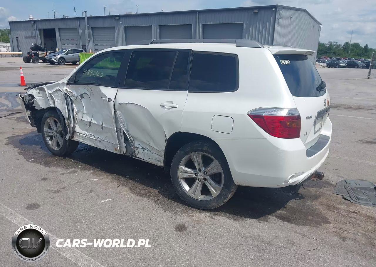 2008 Toyota Highlander Sport VIN:JTEES43A182077922 - 3