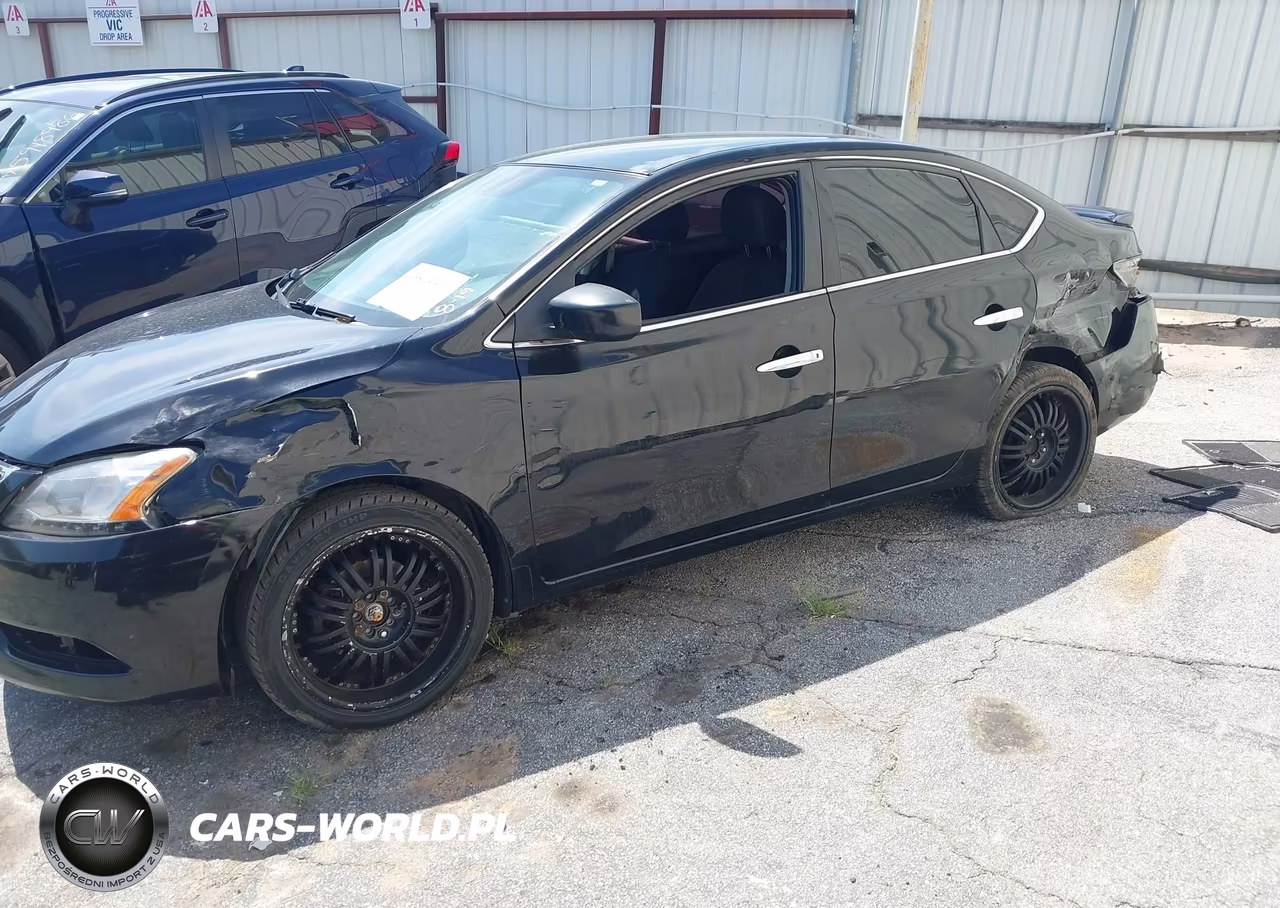 2015 Nissan Sentra S VIN:3N1AB7AP5FY242870 - 2
